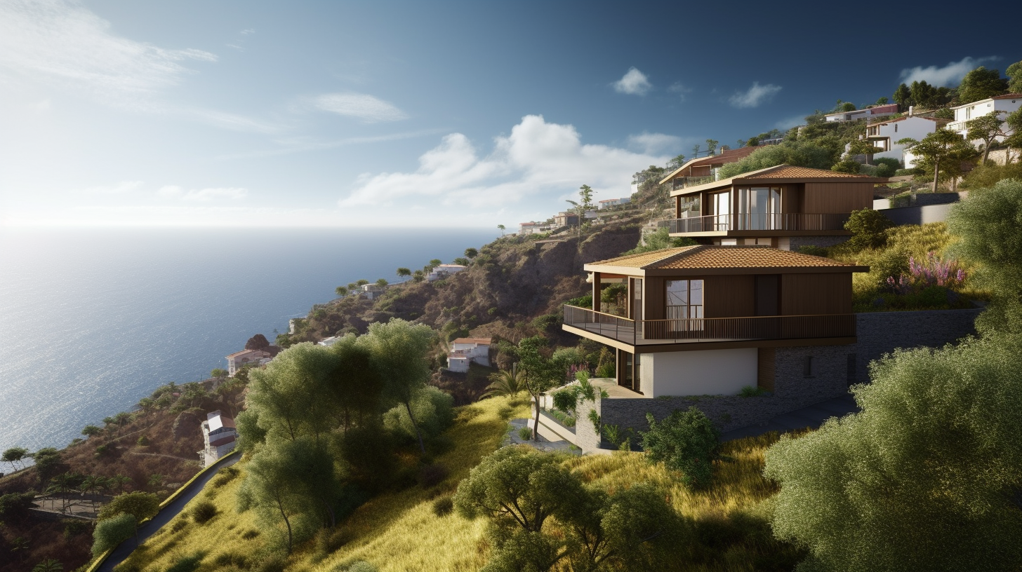 Beautiful seaview from our Madeira property